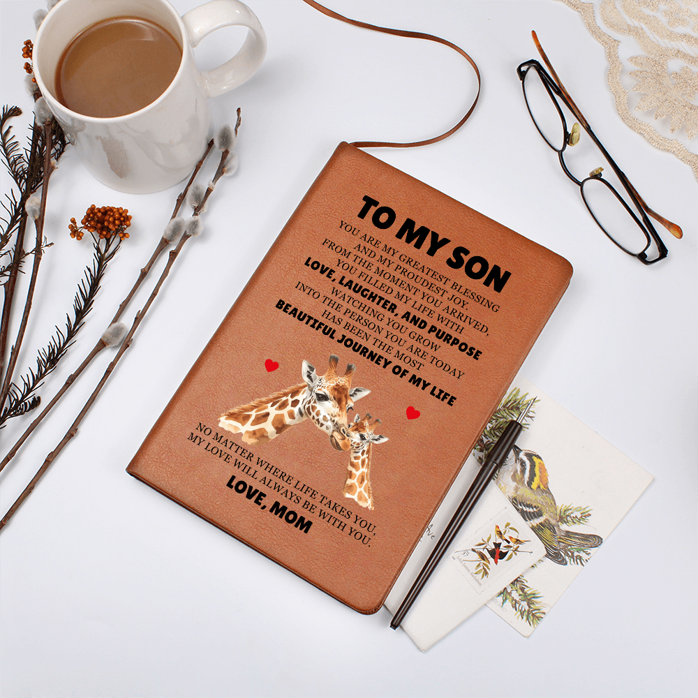 Graphic Journal - To My Son "You Are My Greatest Blessing"