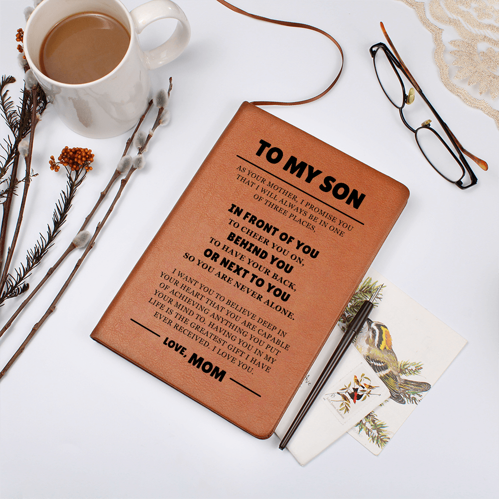 Graphic Journal - To My Son "You Are Never Alone"