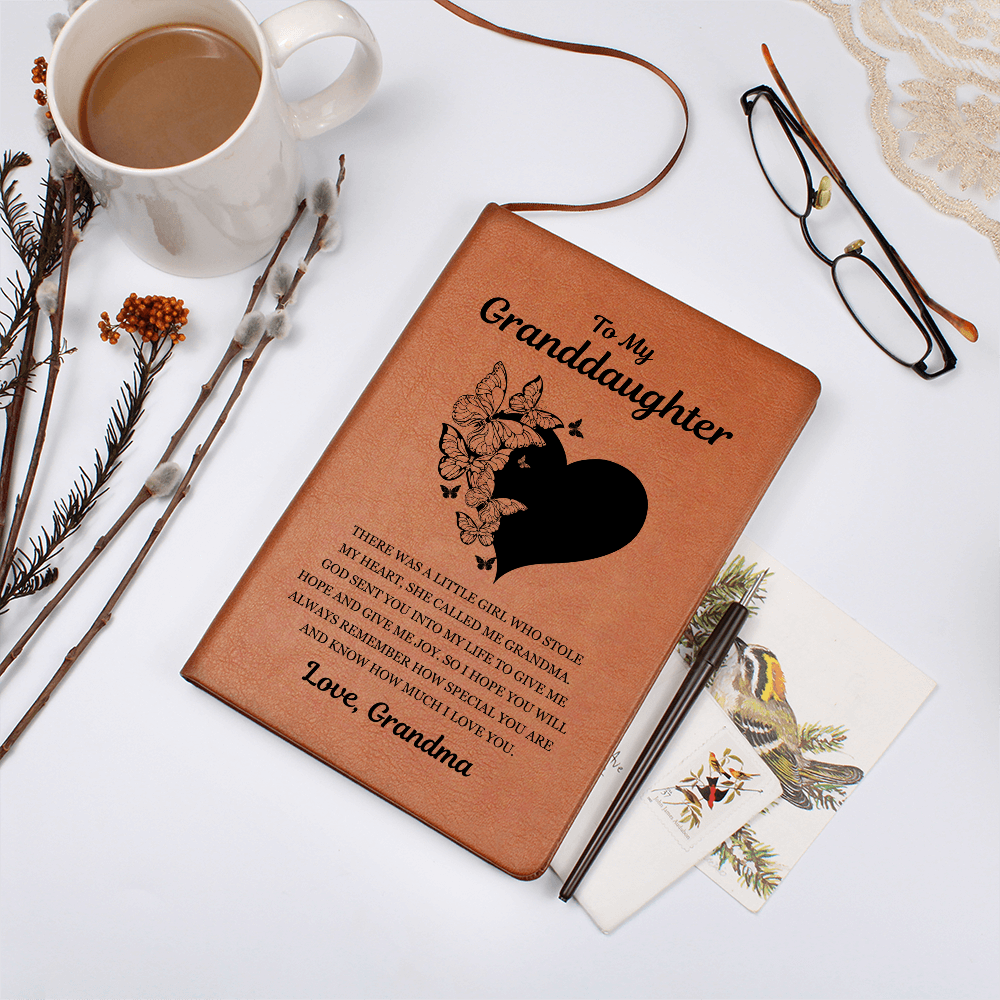 Graphic Journal - To My Granddaughter "God Sent You Into My Life"