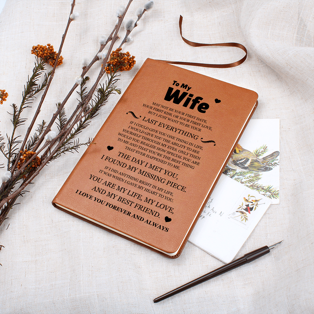 Graphic Journal - To My Wife "You Are My Life"