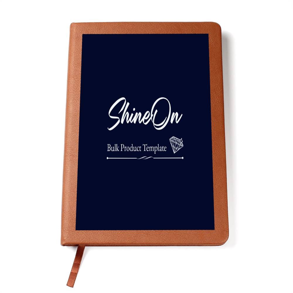 Graphic Leather Journal