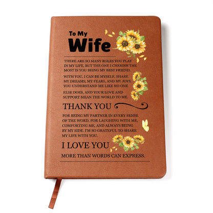 Graphic Journal - To My Wife "Thank You"