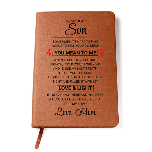 To My Dear Son Graphic Journal