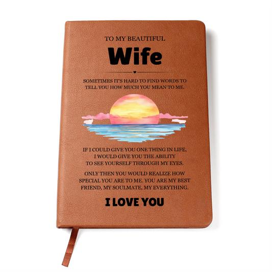 Graphic Journal - To My Beautiful Wife "My Everything"