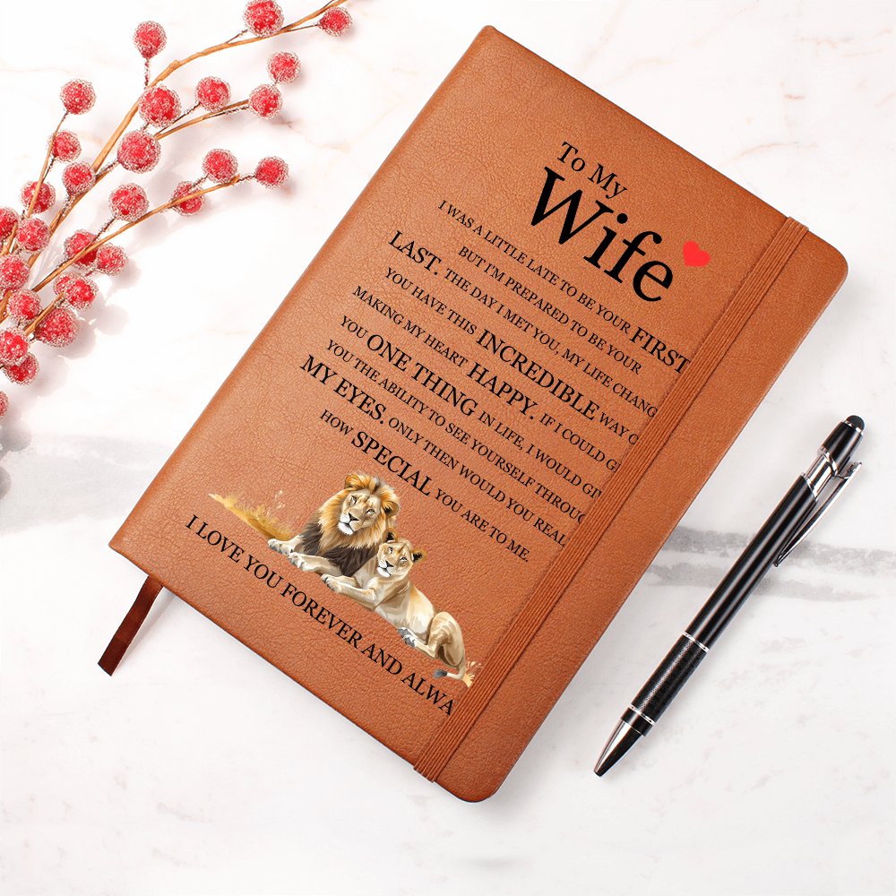 Graphic Journal - To My Wife "My Life Changed"