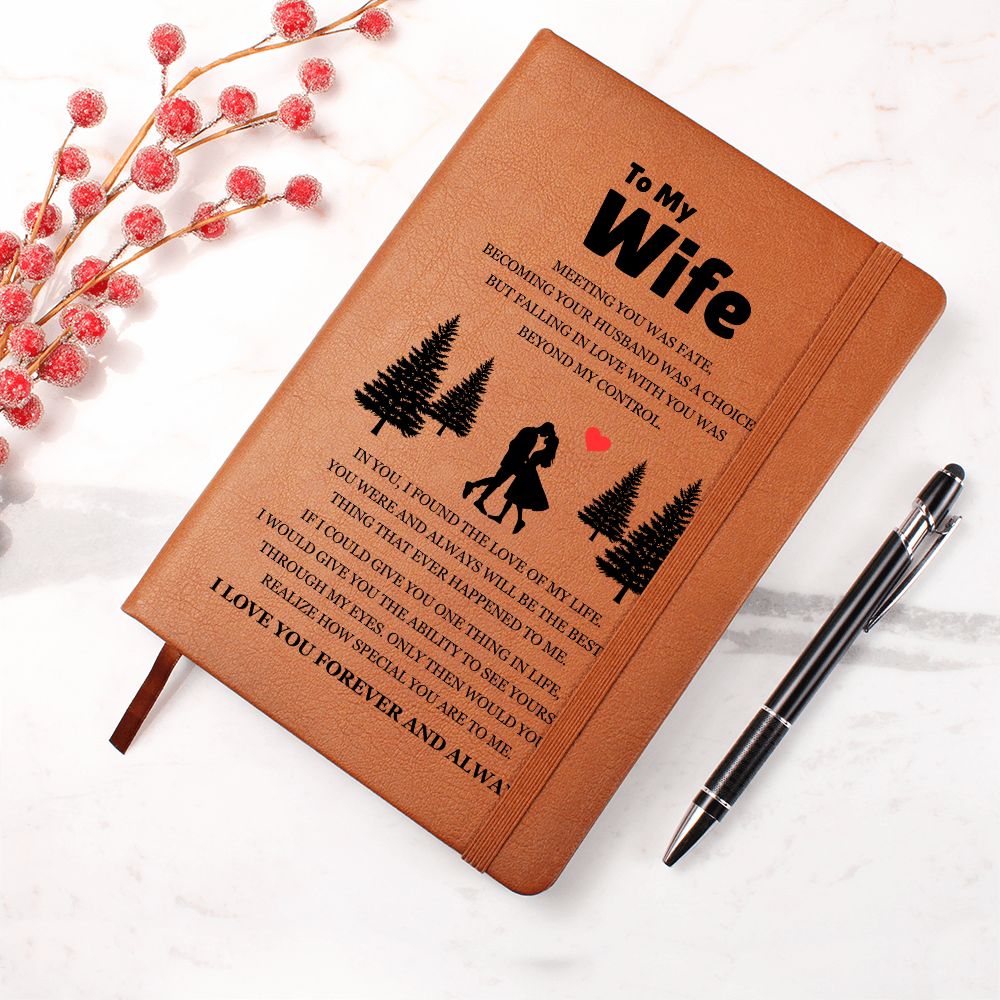 Graphic Journal - To My Wife "Meeting You Was Fate"