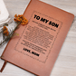 Graphic Journal - To My Son "Follow Your Passions"