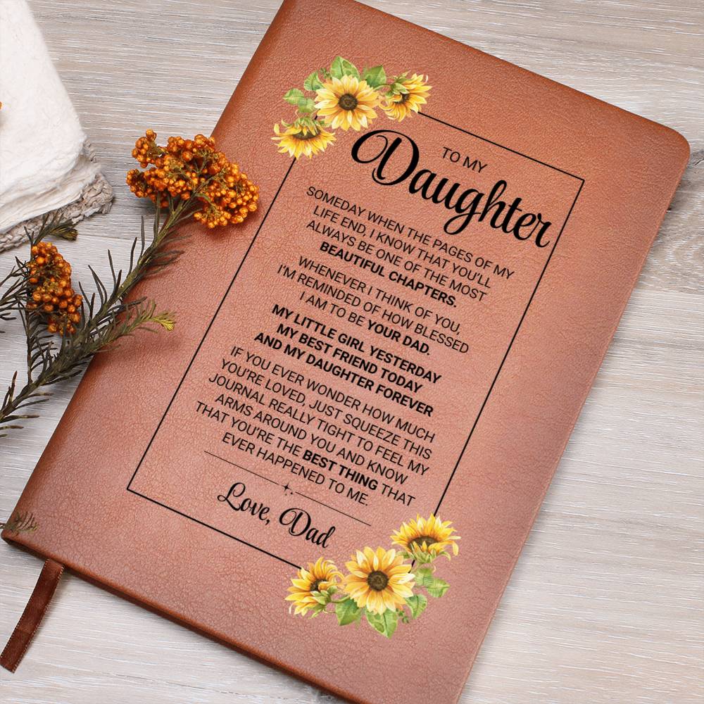 Graphic Journal - To My Daughter
