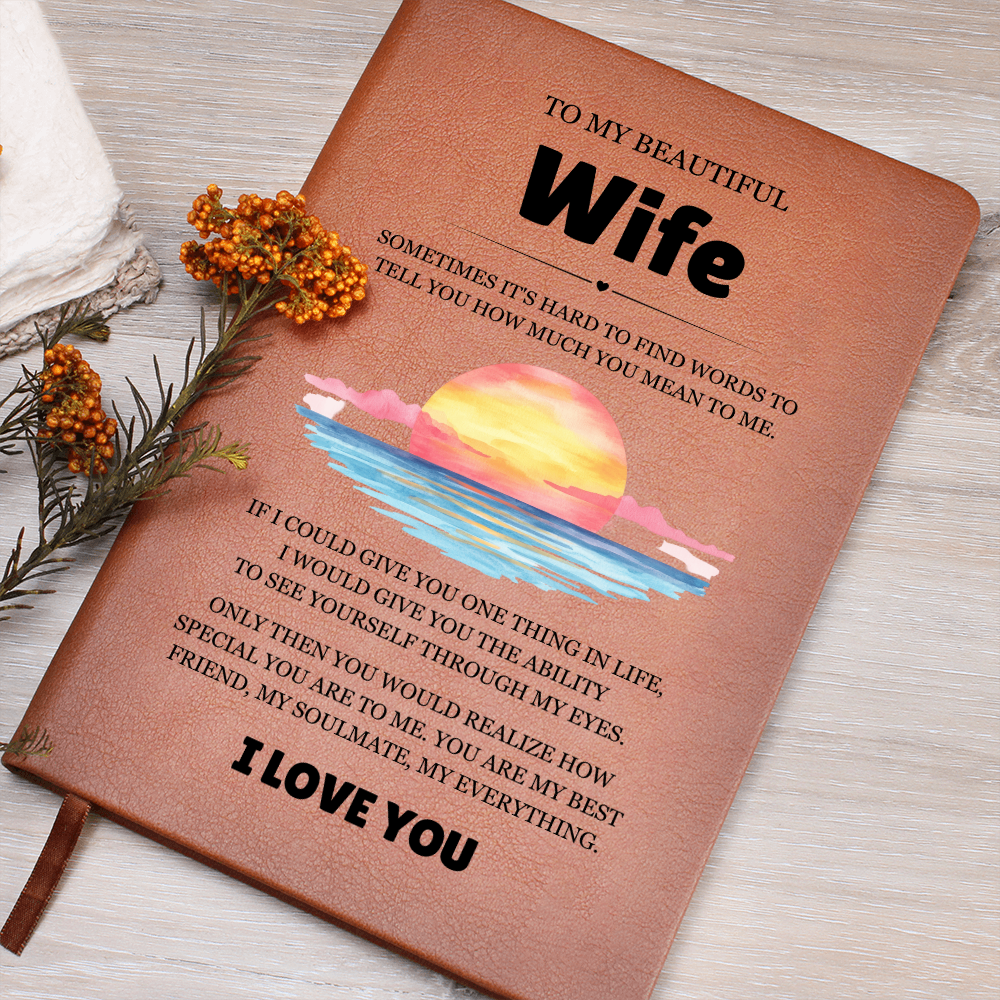Graphic Journal - To My Beautiful Wife "My Everything"