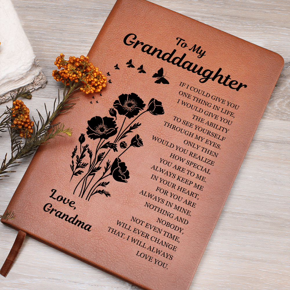 Graphic Journal - To My Granddaughter "I Will Always Love You"