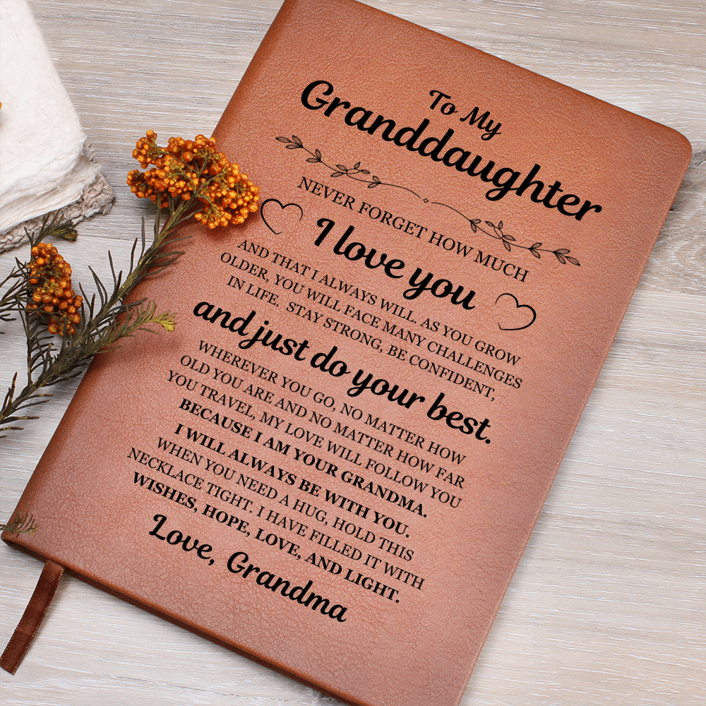 Graphic Journal - To My Granddaughter "I Love You"