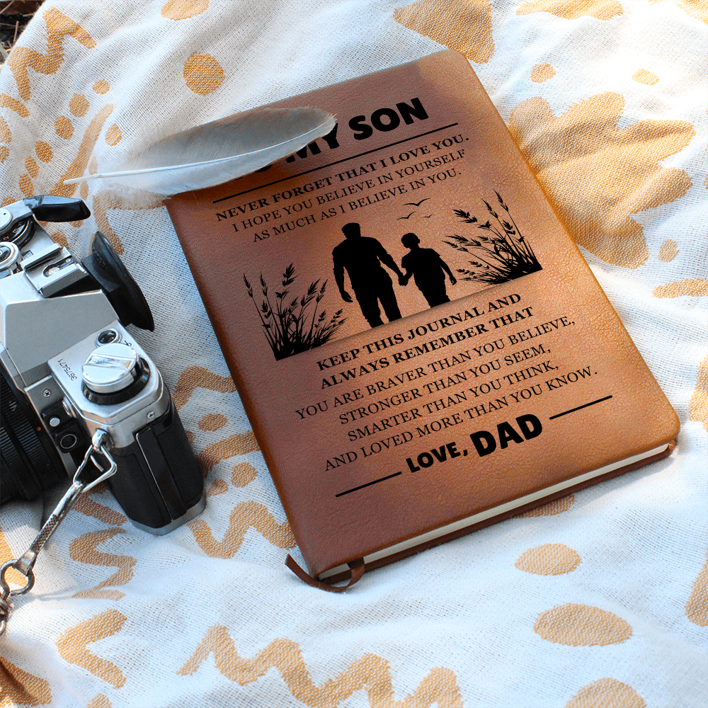 Graphic Journal - To My Son "Never Forget That I Love You"