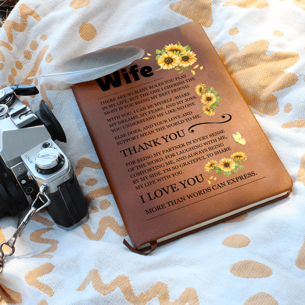 Graphic Journal - To My Wife "Thank You"