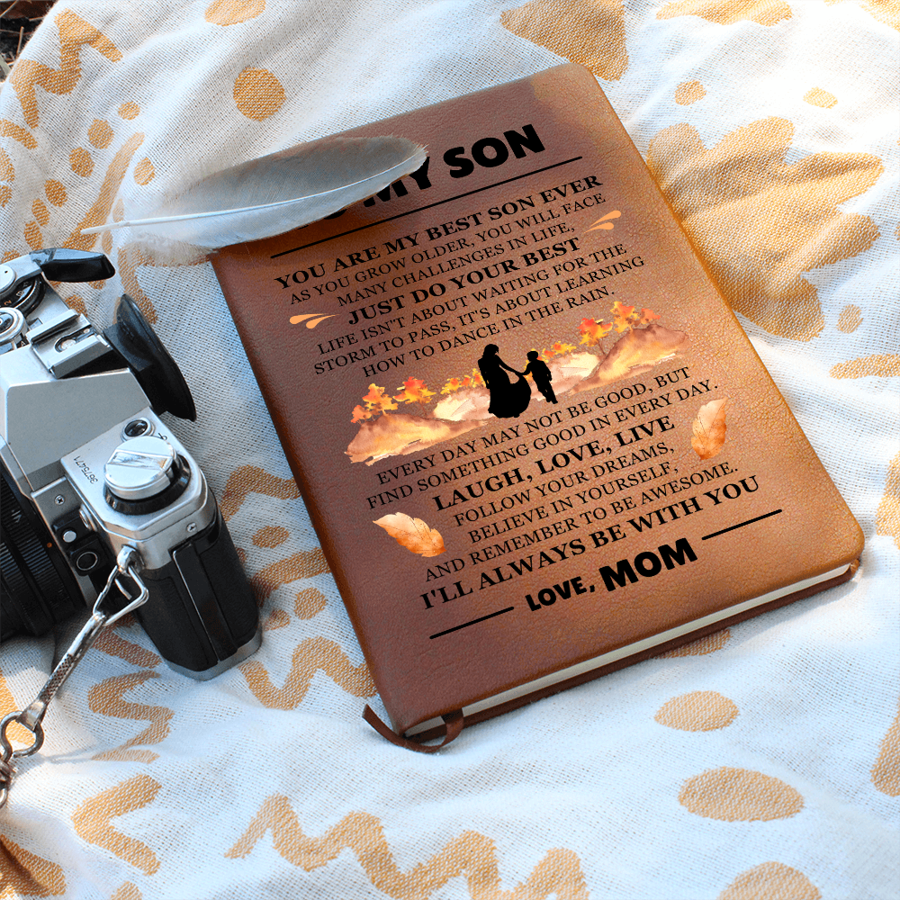 Graphic Journal - To My Son "Just Do Your Best"