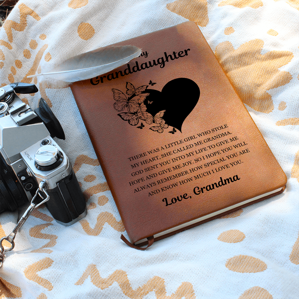 Graphic Journal - To My Granddaughter "God Sent You Into My Life"