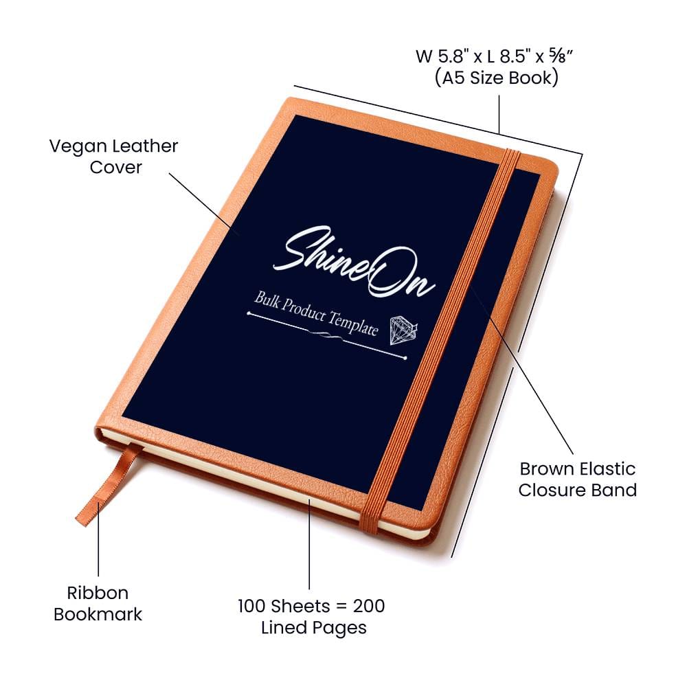 Graphic Leather Journal