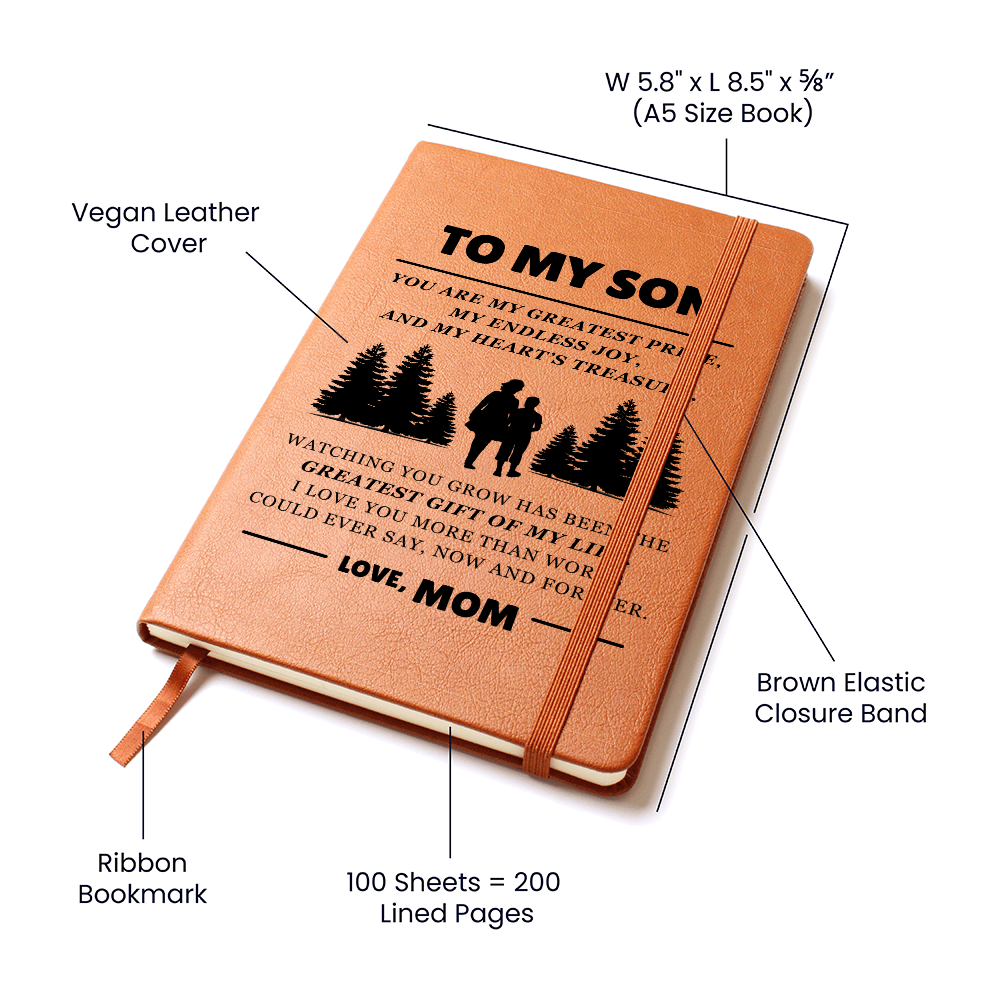 Graphic Journal - To My Son "You Are My Greatest Pride"