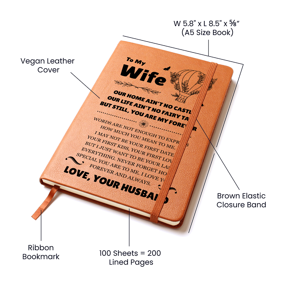 Graphic Journal - To My Wife "You Are My Forever"