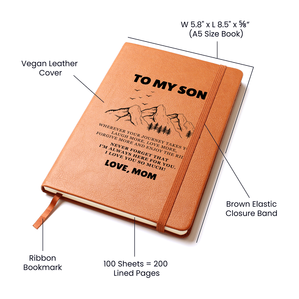Graphic Journal - To My Son "I Love You So Much"