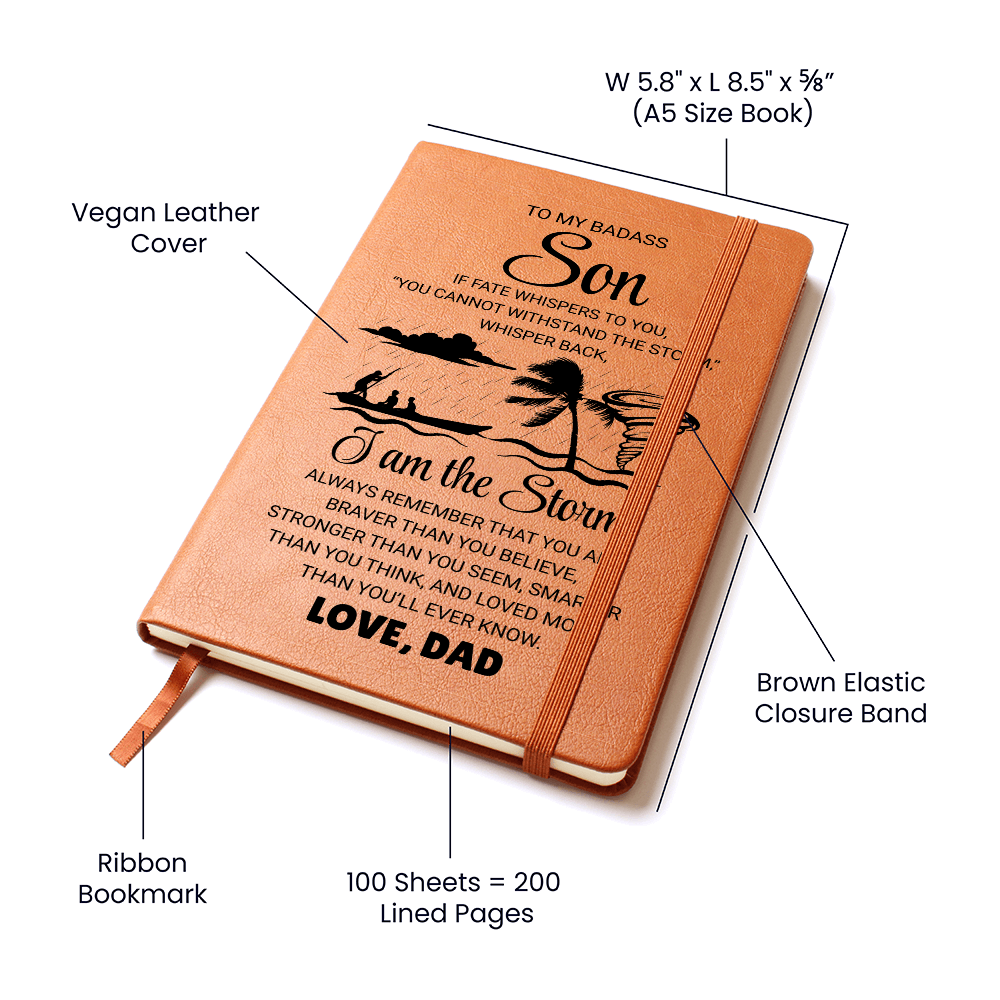 To My Badass Son - Graphic Journal