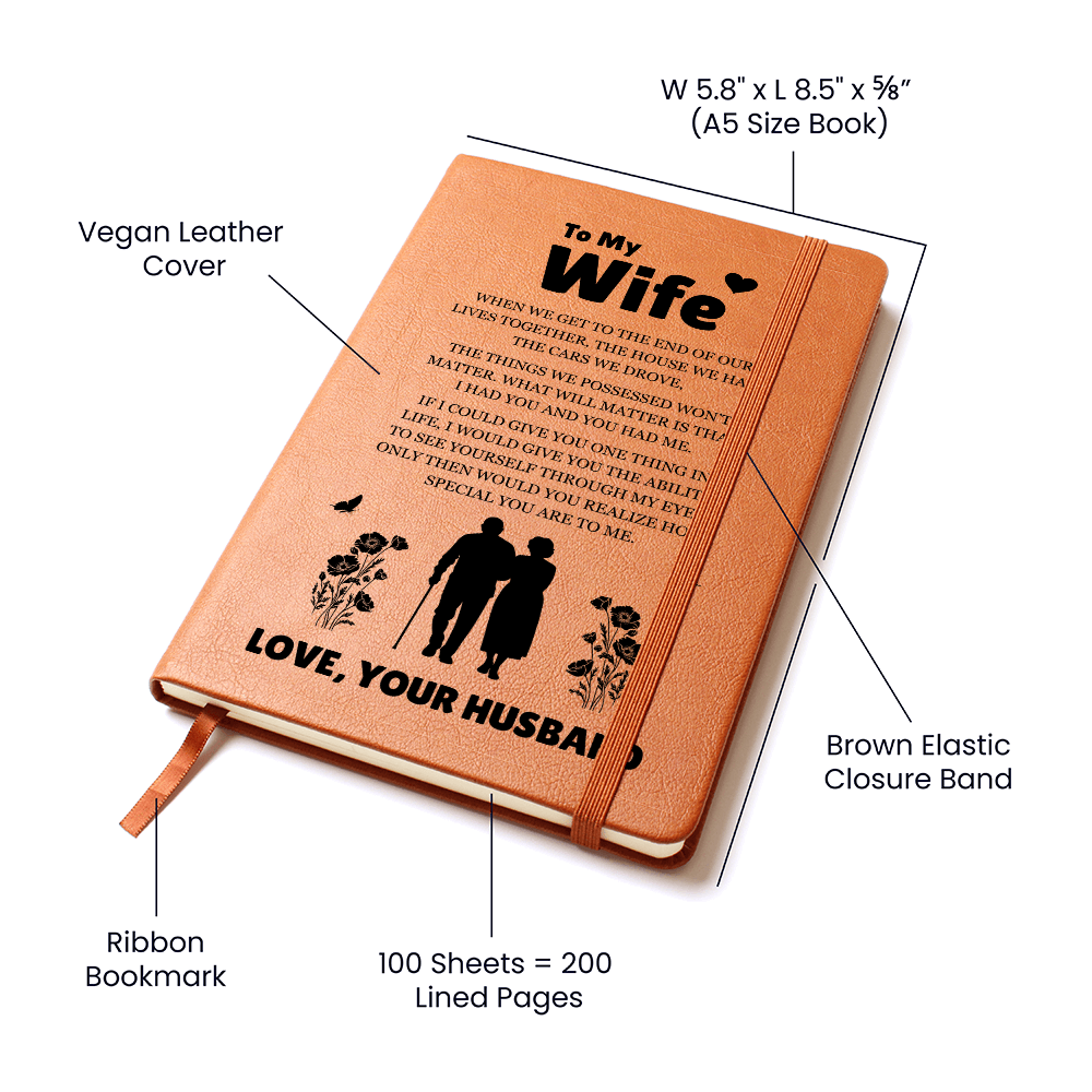 Graphic Journal - To My Wife "I Had You and You Had Me"