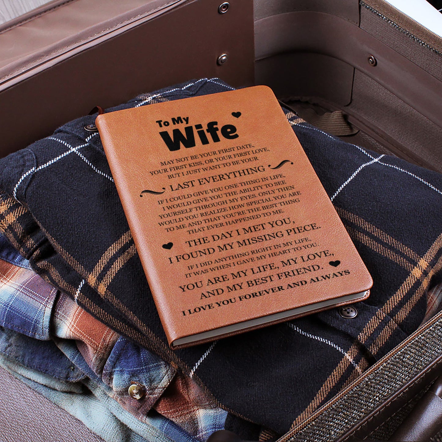 Graphic Journal - To My Wife "You Are My Life"