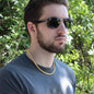 Cuban Link Chain - To my Grandson "Never Forget That I Love You"