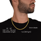 Cuban Link Chain - To my Grandson "Never Forget That I Love You"