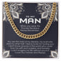 To my Man, Cuban Link Chain