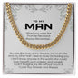 To my Man, Cuban Link Chain