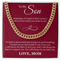 Cuban Link Chain - To My Son "I Love You"