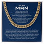 To my Man, Cuban Link Chain