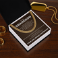 Cuban Link Chain - To My Grandon "Believe in Yourself"