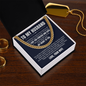 Cuban Link Chain - To My Husband "I Love You Forever and Ever"