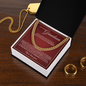 Cuban Link Chain - To My Grandson "Have Kindness In Your Heart"