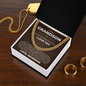 Cuban Link Chain - To My Grandson "Always Remember I Love You"
