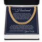 Cuban Link Chain - To My Husband "You Are Special To Me"