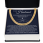 Cuban Link Chain - To My Husband "I Love You More Than You'll Ever Know"