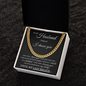 Cuban Link Chain - To My Husband "I Choose You"