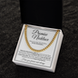 Cuban Link Chain - To My Husband Promise Necklace