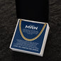 To my Man, Cuban Link Chain