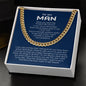 To my Man, Cuban Link Chain