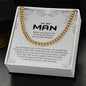 To my Man, Cuban Link Chain