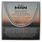 To my Man, Cuban Link Chain