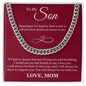 Cuban Link Chain - To My Son "I Love You"