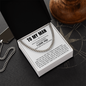 Cuban Link Chain - To My Man "I Love You"