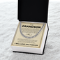 Cuban Link Chain - To My Grandon "Have Kindness In Your Heart"