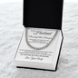 Cuban Link Chain - To My Husband "Never Forget That I Love You"