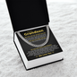 Cuban Link Chain - To My Grandson "We Love You For All That You Are"