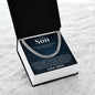 Cuban Link Chain - To My Son "My Greatest Blessing"
